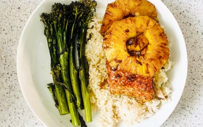 Air Fryer Teriyaki Salmon